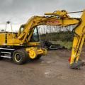 Komatsu PW160ES-6K Rail Road (Off set Boom)