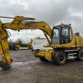 Komatsu PW160ES-6K Rail Road (Off set Boom)