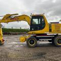 Komatsu PW160ES-6K Rail Road (Off set Boom)