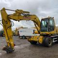 Komatsu PW160ES-6K Rail Road (Off set Boom)