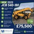 JCB 540-170 Big Engine / Joystick / AC / 2YR Warranty