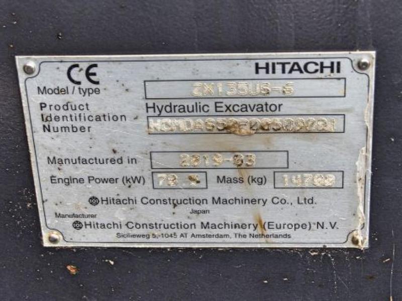 Hitachi ZX135 US-6