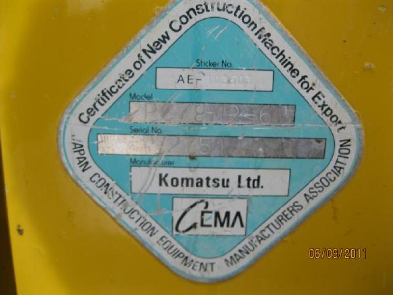 Komatsu PC78MR-6