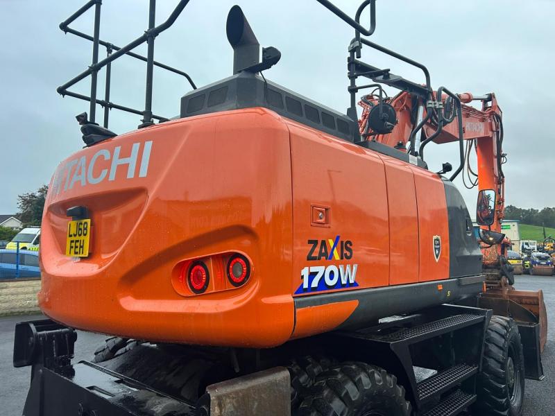 Hitachi ZX170W-6 3 Piece Boom