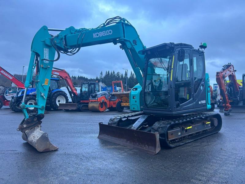 Kobelco SK75SR-7 Knuckle Off-Set Boom