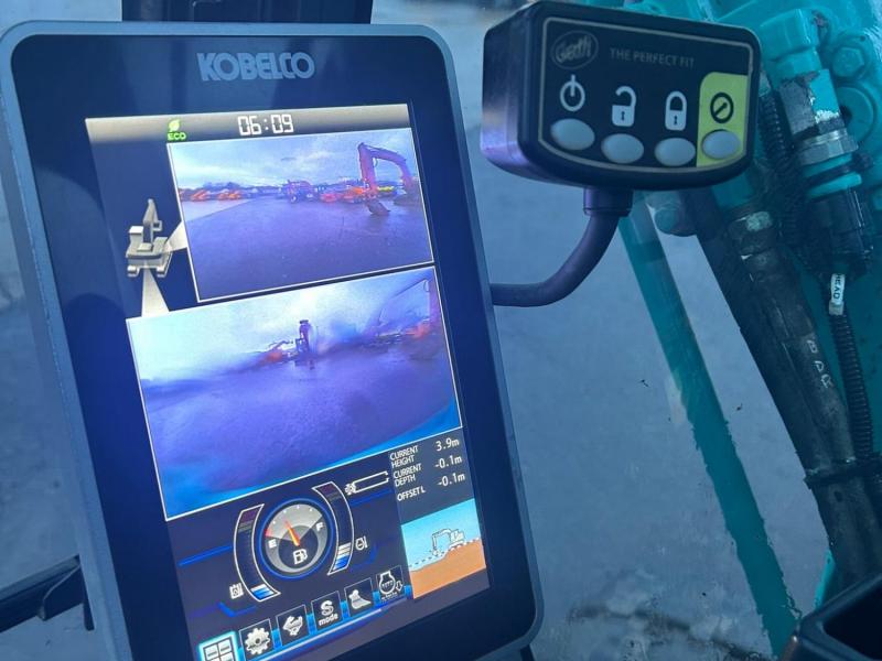 Kobelco SK75SR-7 Knuckle Off-Set Boom