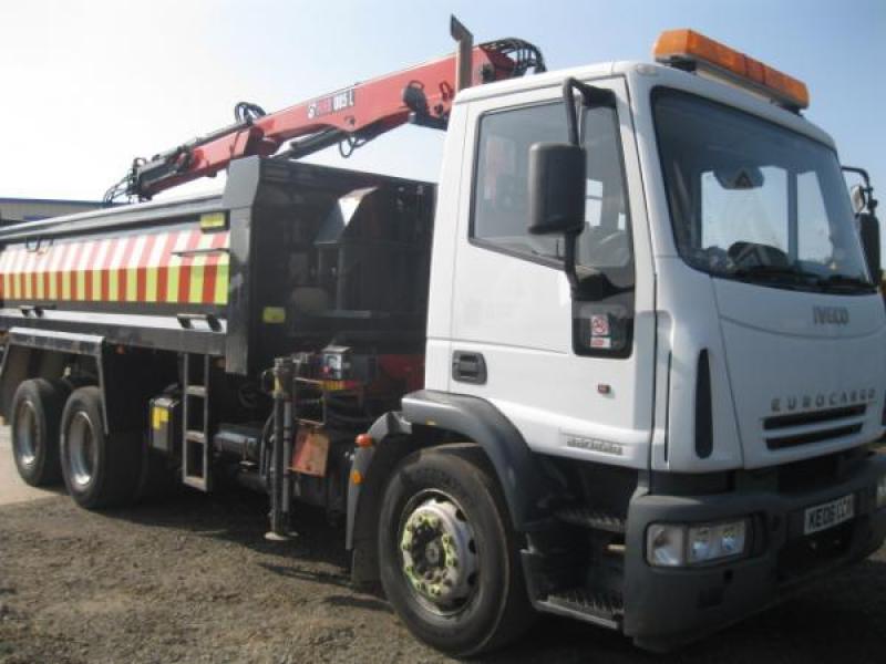 Iveco Eurocargo 260 E28 HIAB Grab Tipper