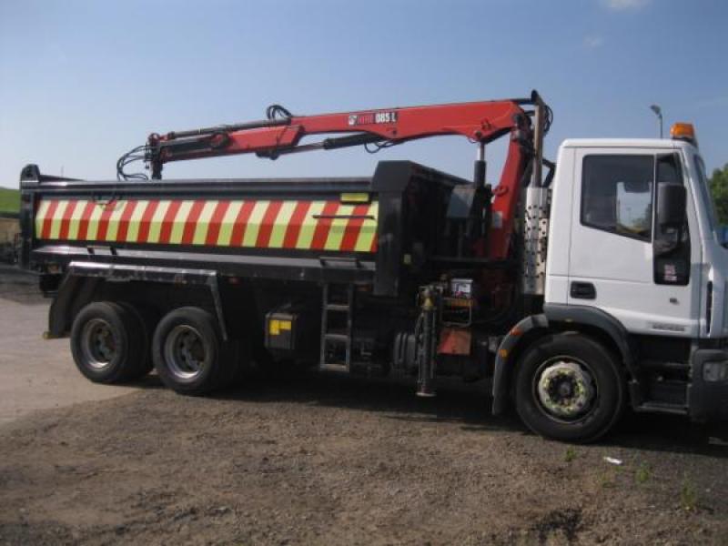 Iveco Eurocargo 260 E28 HIAB Grab Tipper