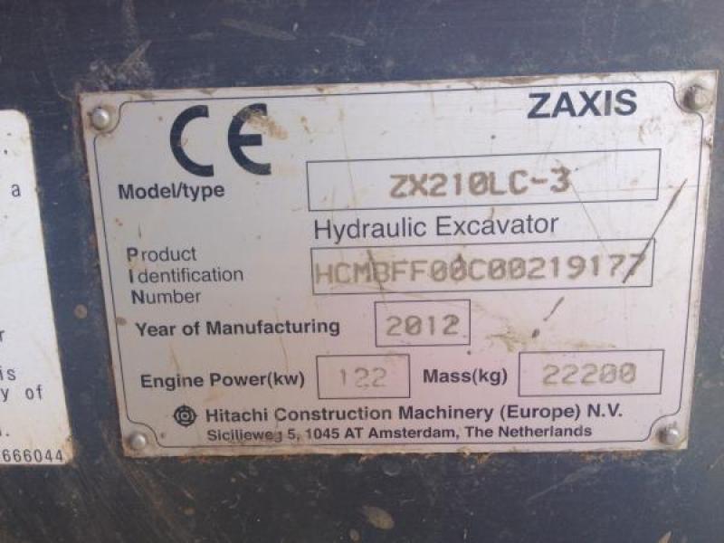 Hitachi ZX210LC-3