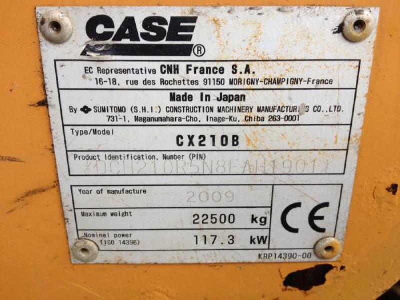 Case CX210 B