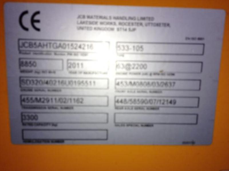 JCB 533-105 Air Con