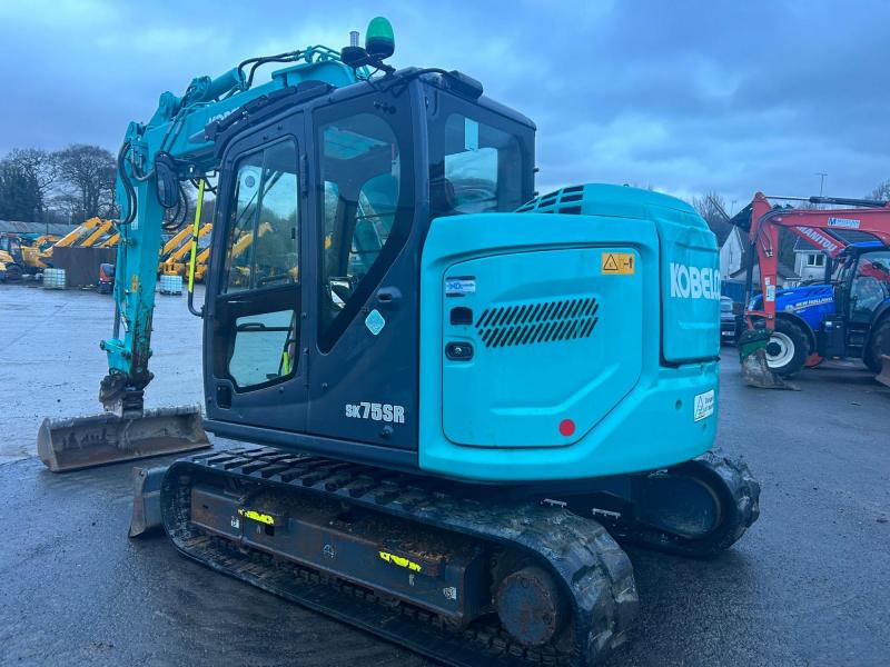 Kobelco SK75SR-7 Knuckle Off-Set Boom