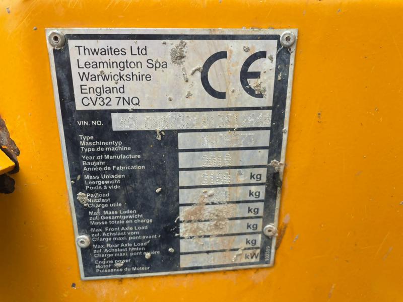 Thwaites 3 Tonne Swivel
