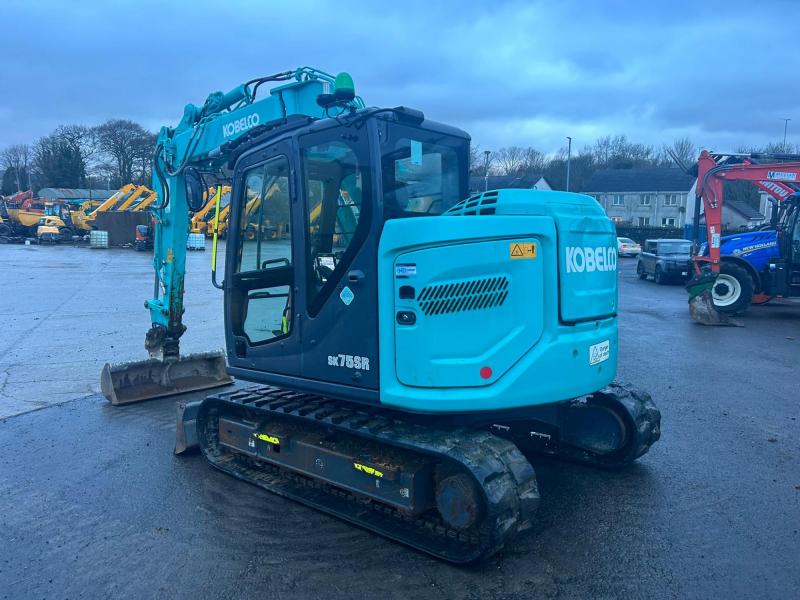 Kobelco SK75SR-7 Knuckle Off-Set Boom