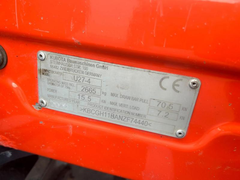 Kubota U27-4