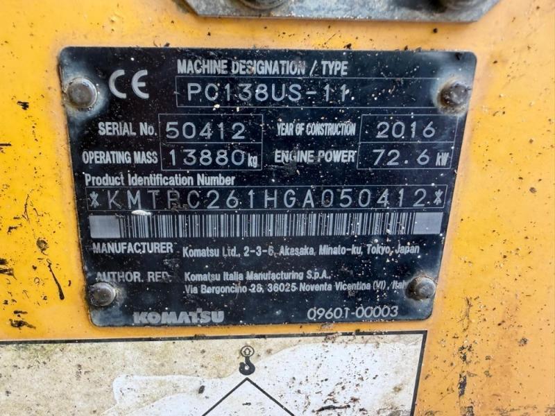 Komatsu PC138 US-11
