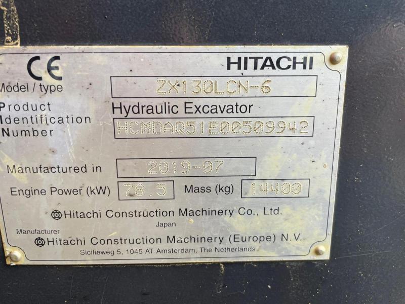 Hitachi ZX130 LCN-6