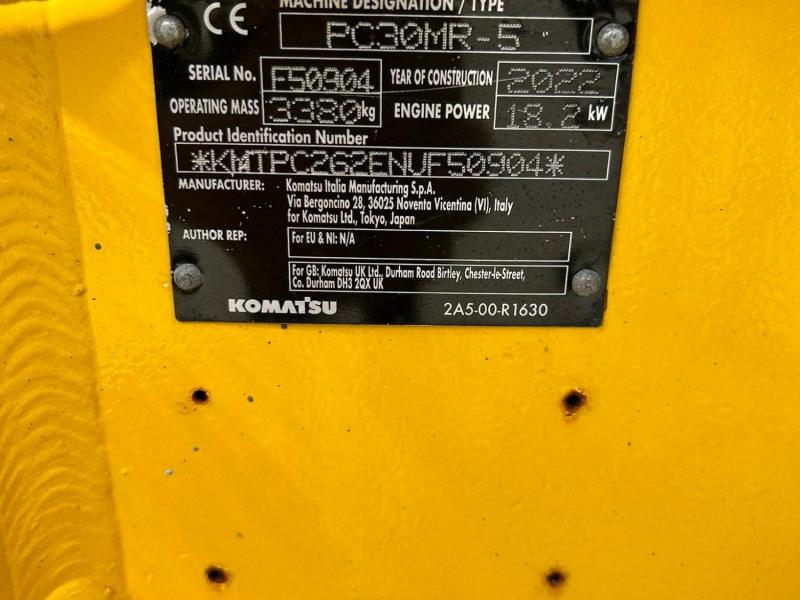 Komatsu PC30 SALE AGREED