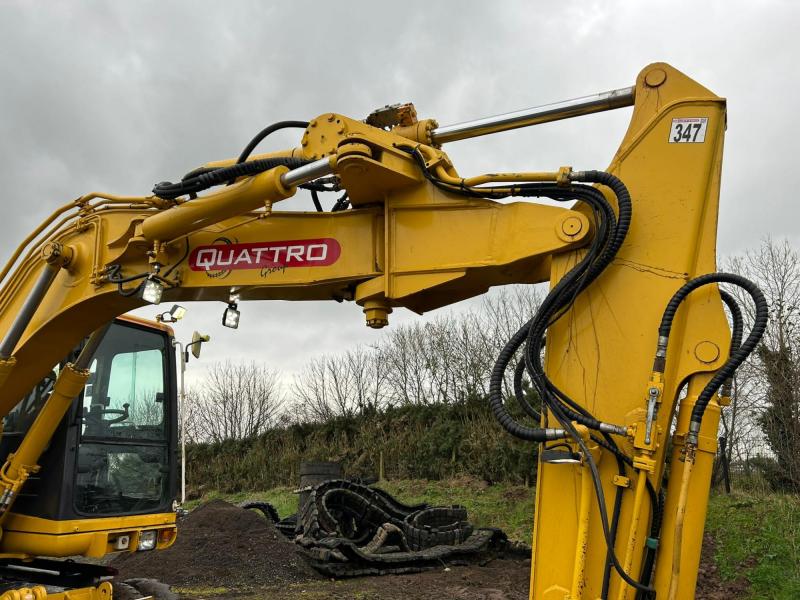 Komatsu PW160ES-6K Rail Road (Off set Boom)