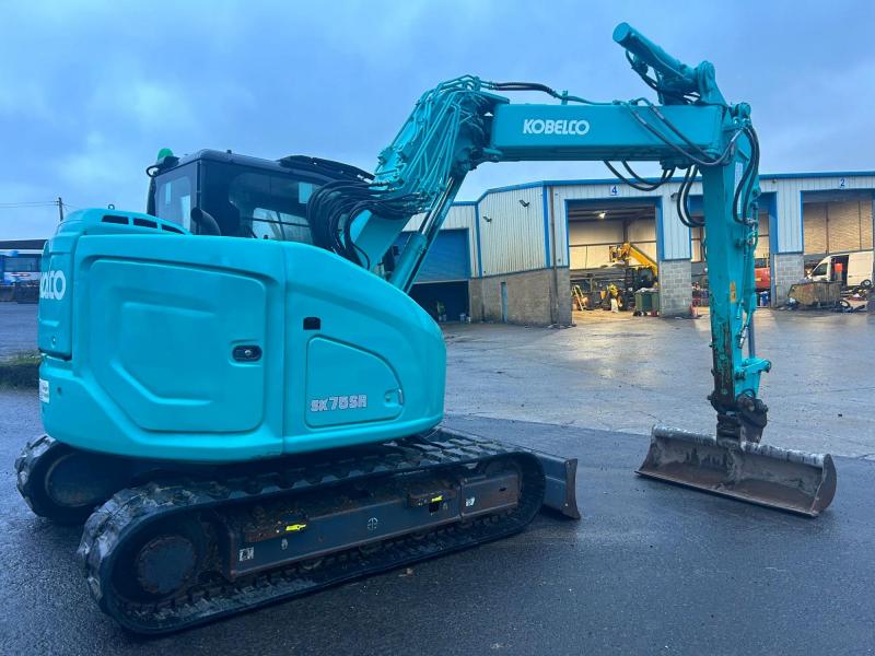 Kobelco SK75SR-7 Knuckle Off-Set Boom