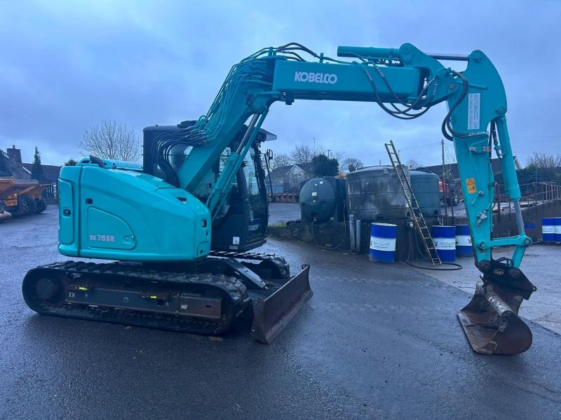 Kobelco SK75SR-7 Knuckle Off-Set Boom