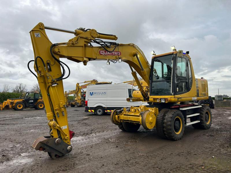 Komatsu PW160ES-6K Rail Road (Off set Boom)