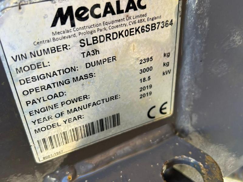 Mecalac TA3H 3 Tonne