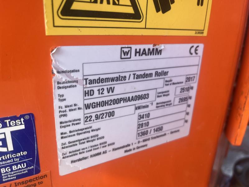 Hamm HD12 ( 1200MM )