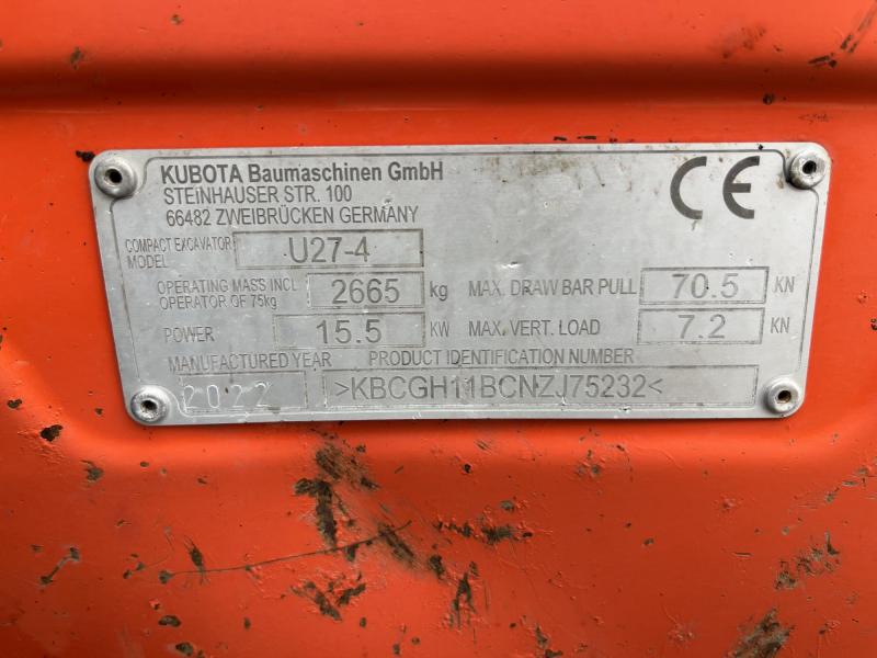Kubota U27-4