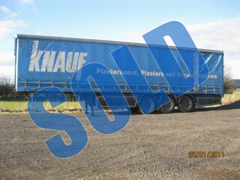 Crane Fruehauf 40FT Tri Axle  Curtainsider