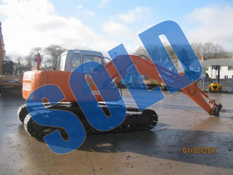 Hitachi EX120-5 Bogmaster