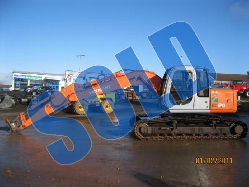 Hitachi EX120-5 Bogmaster