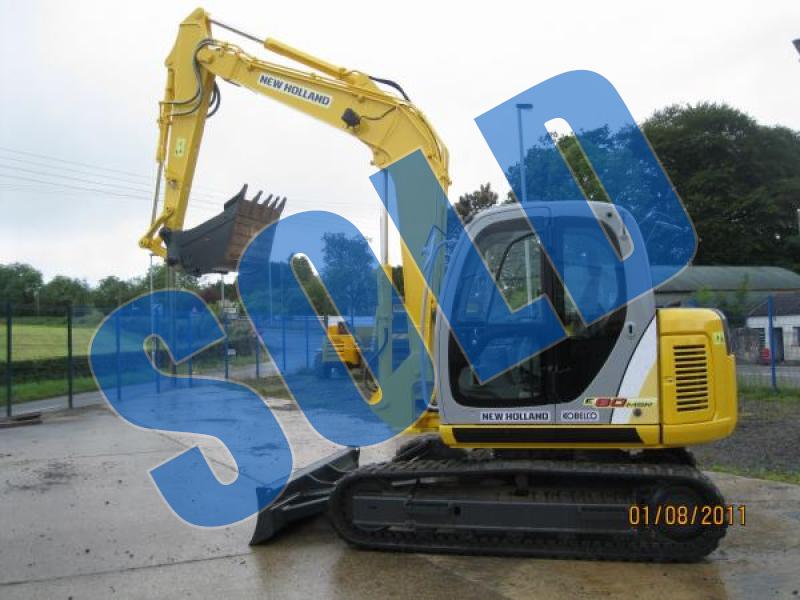New Holland Kobelco E80 MSR - 1ES