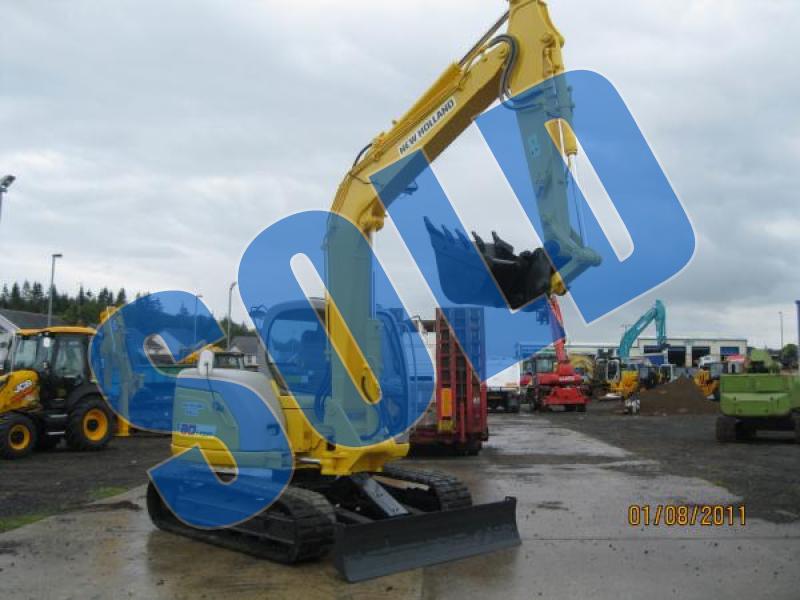 New Holland Kobelco E80 MSR - 1ES