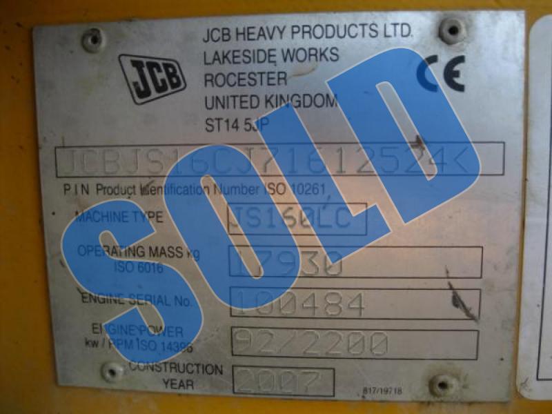 JCB JS160LC