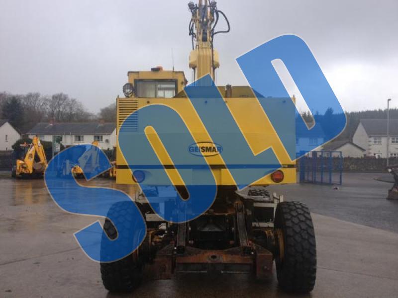 Geismar KGT 21 Ton Rail Road Excavator
