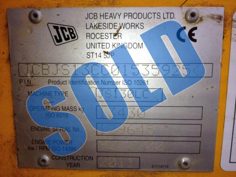 JCB JS130 LC