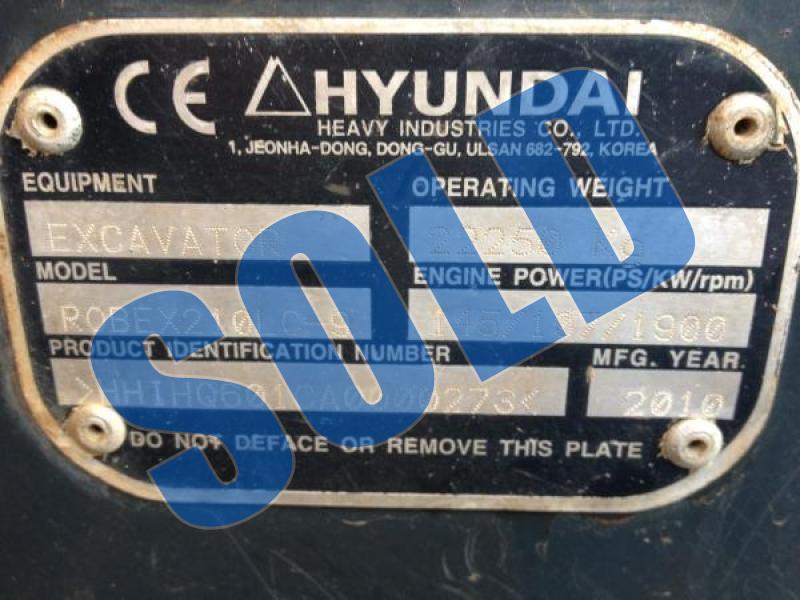 Hyundai ROBEX 210LC-9