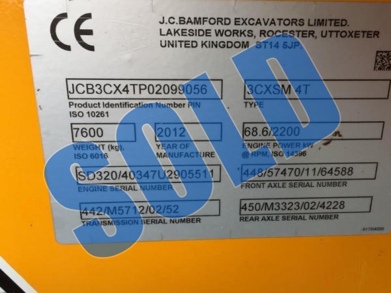 JCB 3CX Sitemaster