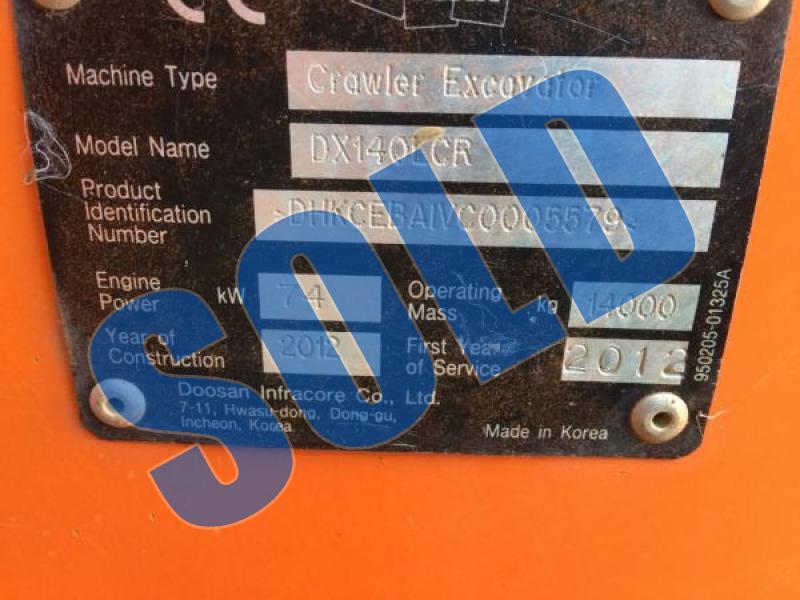 Doosan DX140 LCR